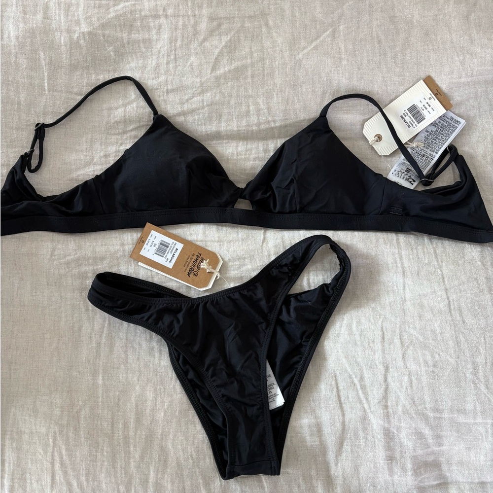Billabong Women's Classic Black Bikini - Picture 4 of 4
